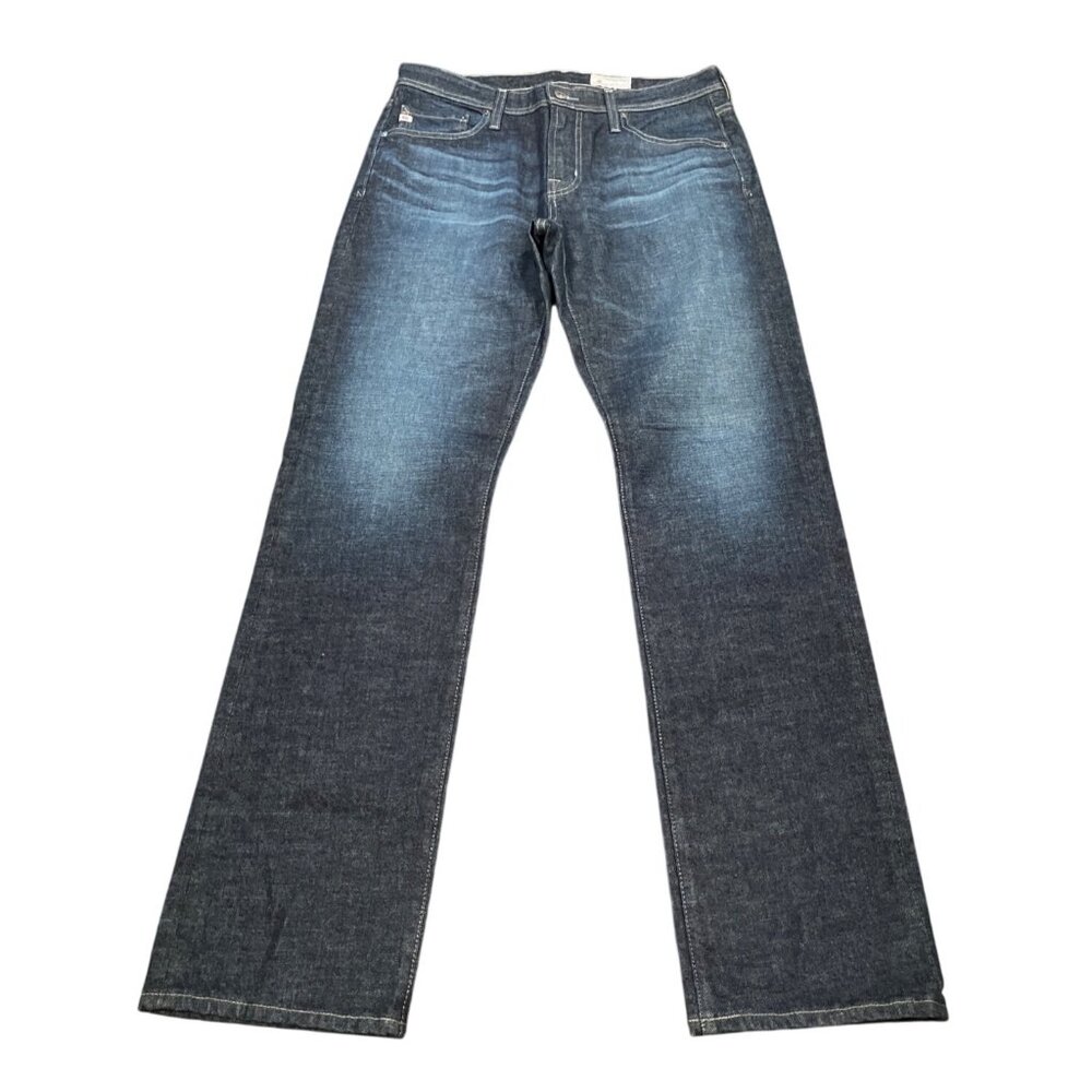 Ag Adriano Goldschmied Men’s or Women Straight Jeans - Dark Blue Wash